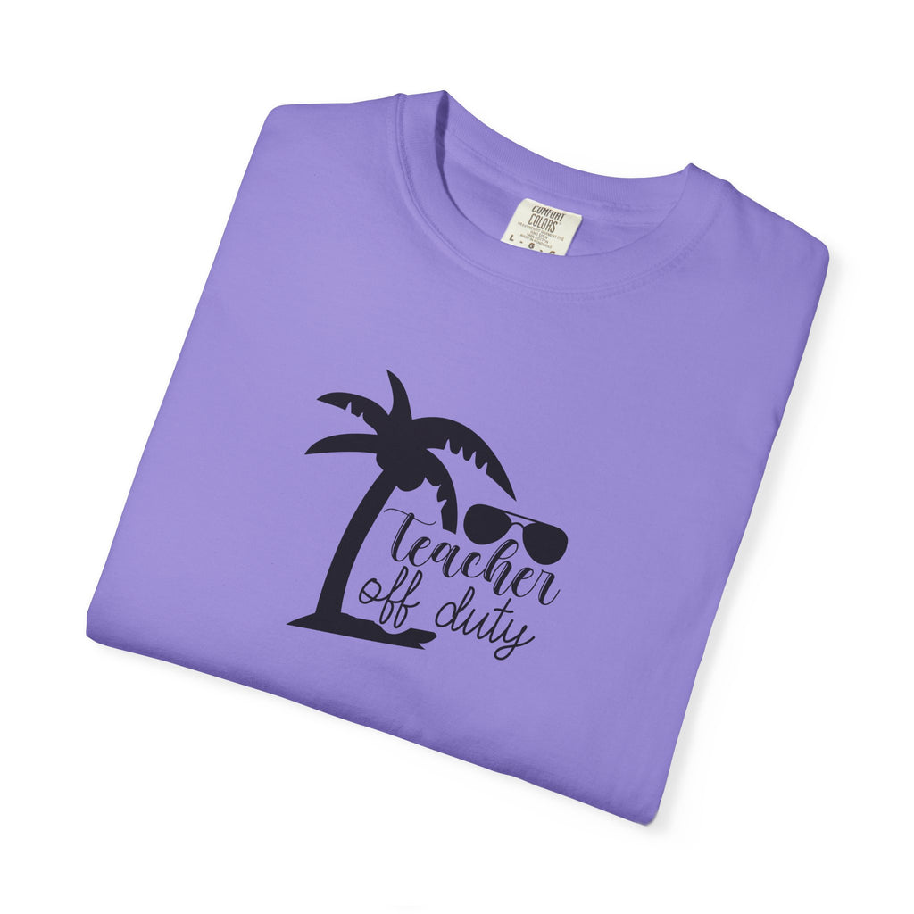 Teacher Off Duty Beach Tee