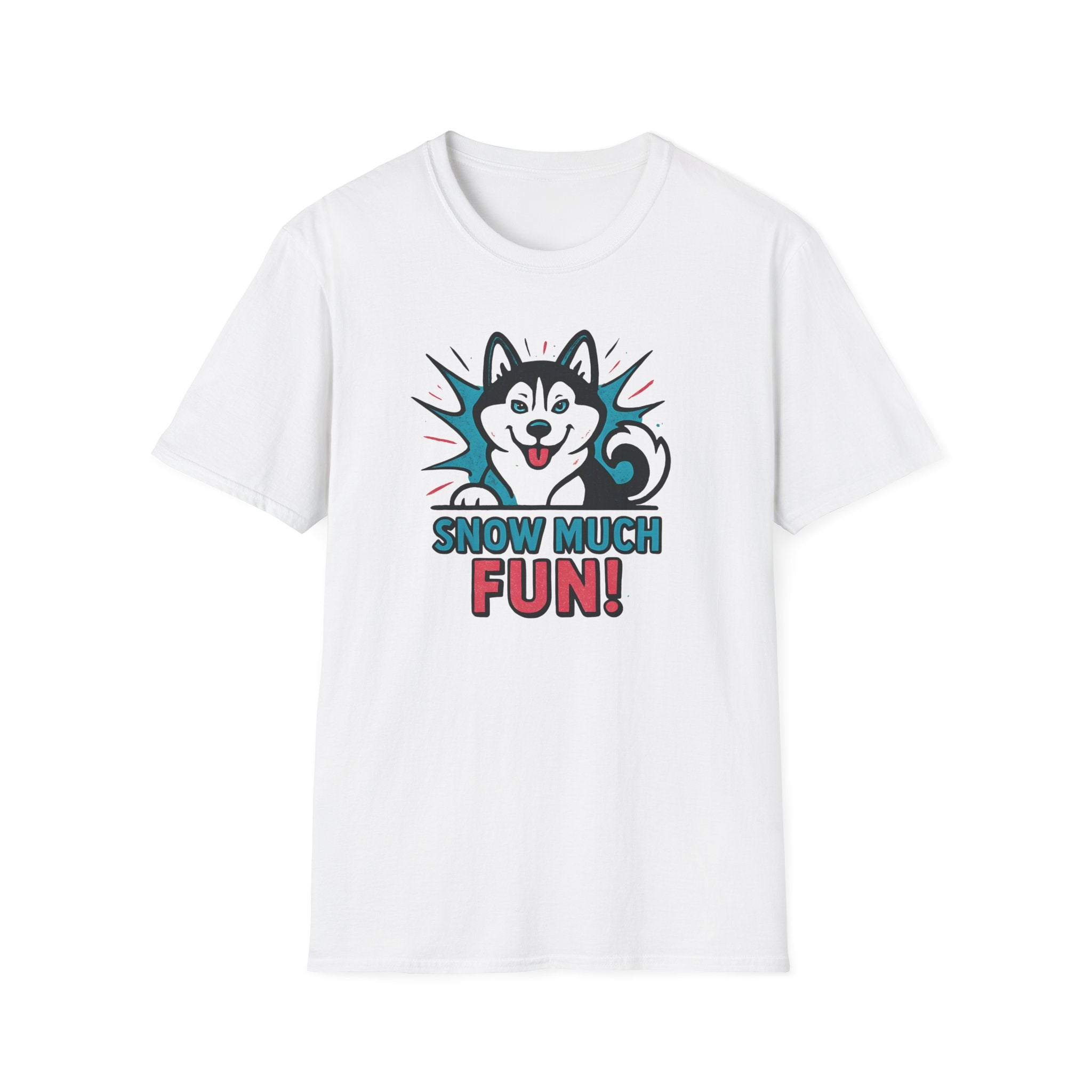 Husky 'Snow Much Fun!' T-Shirt