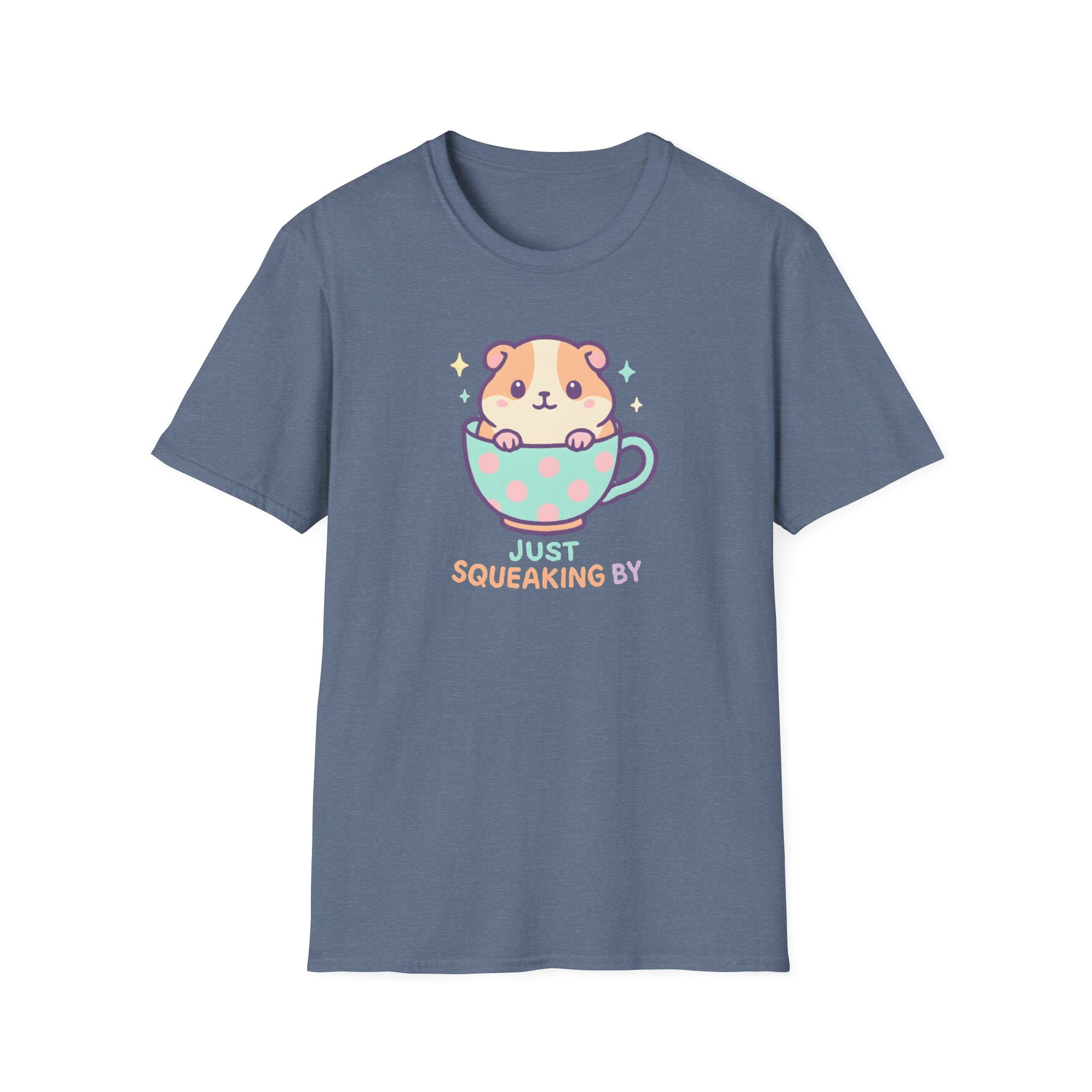 Cute Hamster Tee — "Just Squeaking By" Graphic T-Shirt