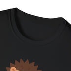 Hedgehog "Needle Little Love" T-Shirt — Cute Animal Graphic Tee