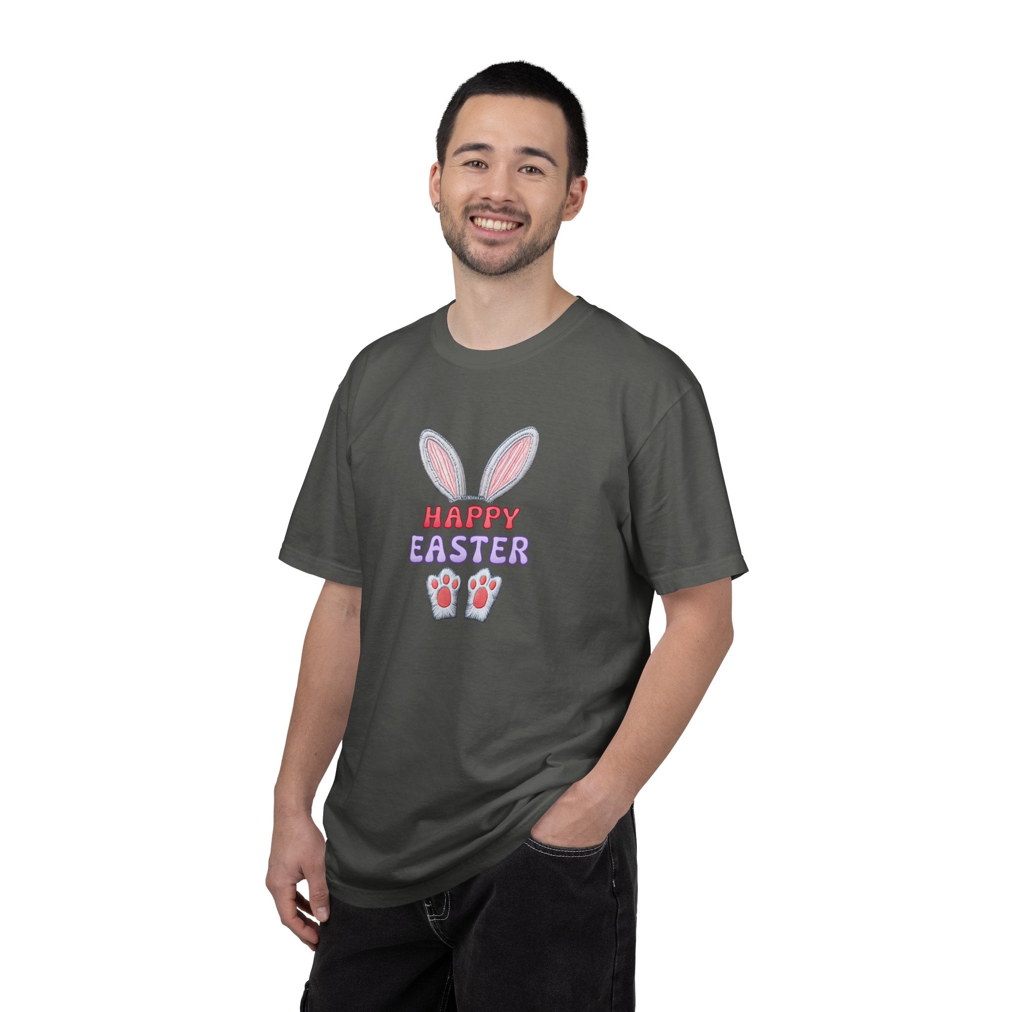Happy Easter Bunny Ears T-Shirt — Cute Pastel Holiday Tee