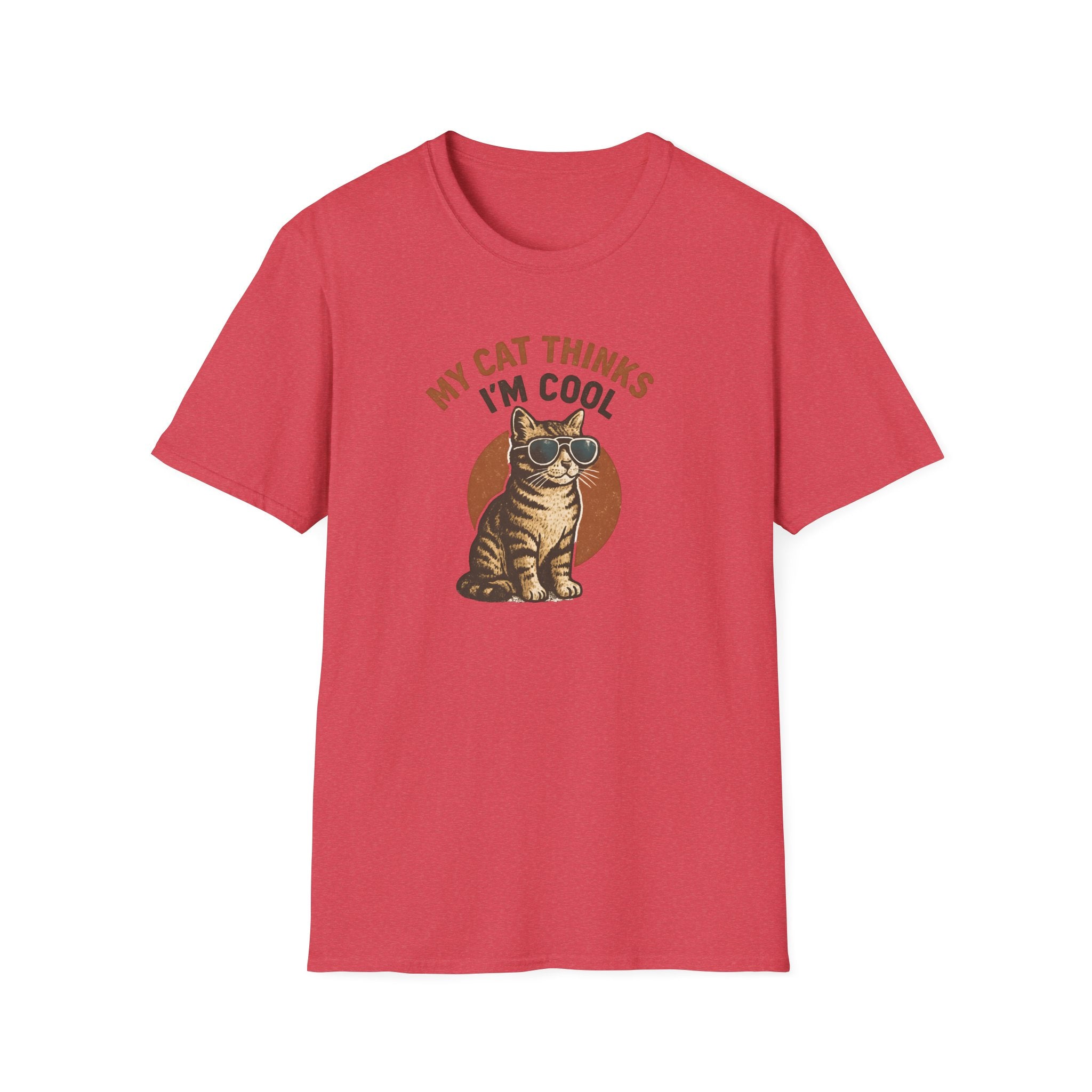 My Cat Thinks I'm Cool T-Shirt — Funny Cat Lover Tee