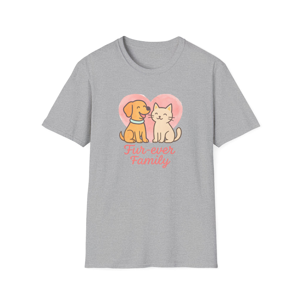 Dog & Cat 'Fur-ever Family' T-Shirt