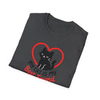My Cat Is My Best Friend T-Shirt — Cute Cat Heart Graphic Tee for Cat Lovers