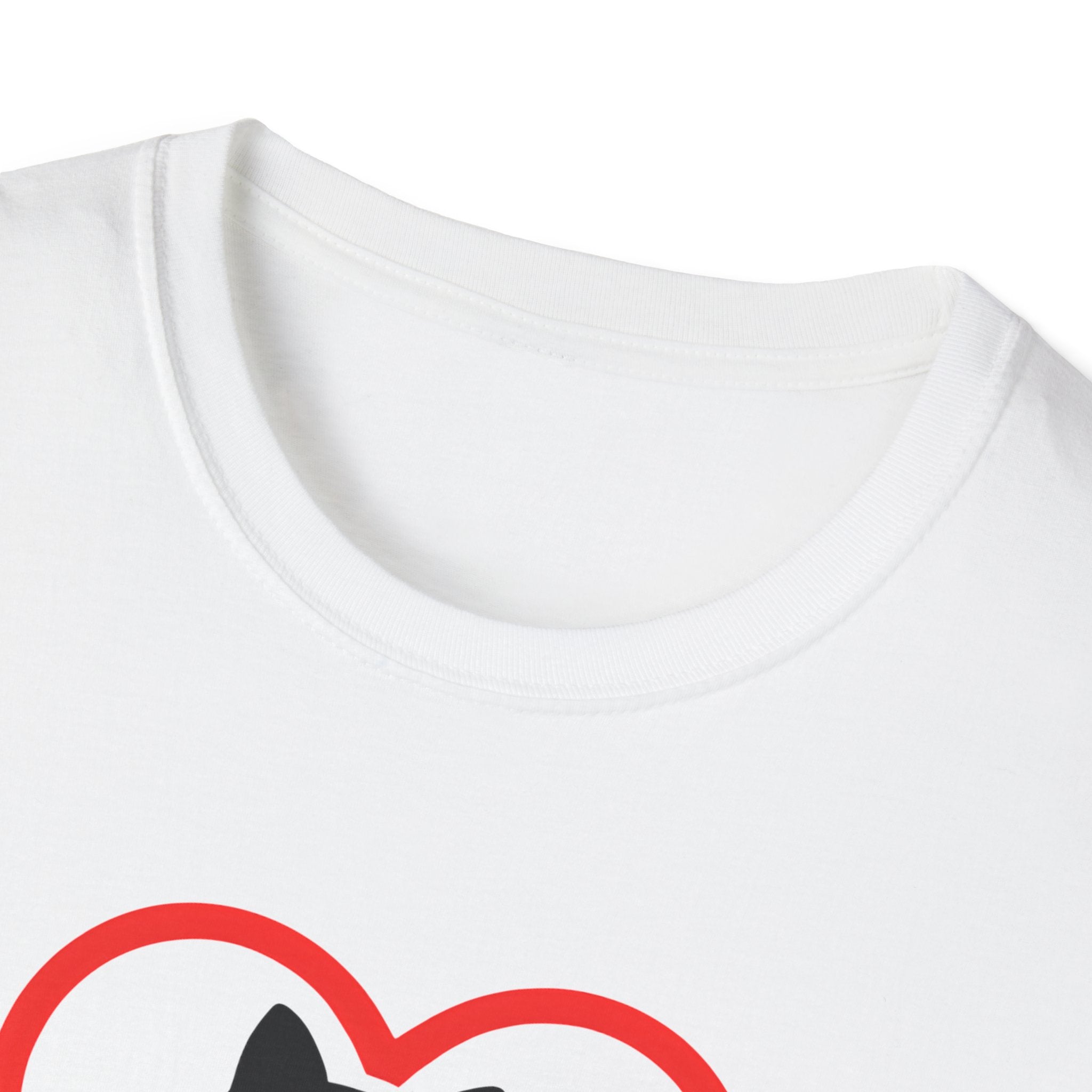 My Cat Is My Best Friend T-Shirt — Cute Cat Heart Graphic Tee for Cat Lovers