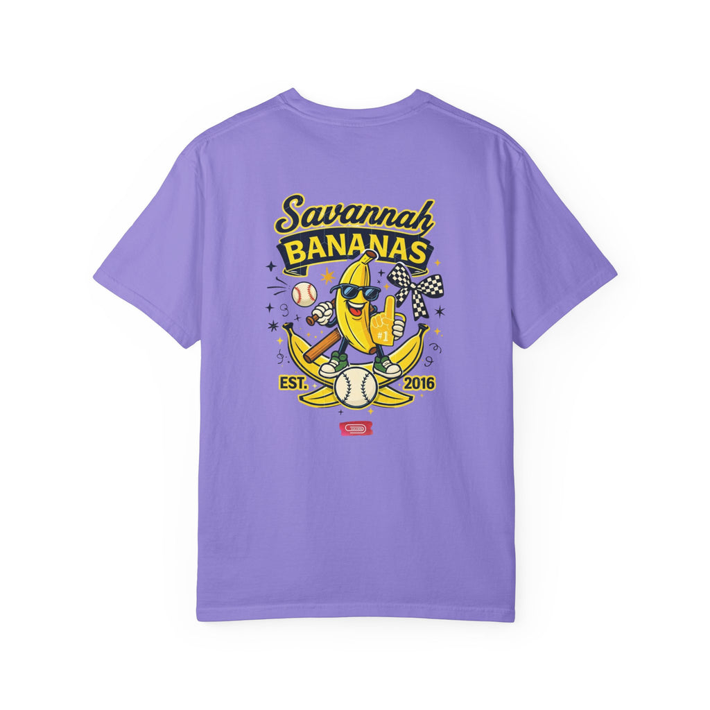 Savannah Bananas Baseball T-Shirt — Retro Banana Mascot Tee