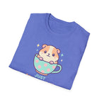 Cute Hamster Tee — "Just Squeaking By" Graphic T-Shirt
