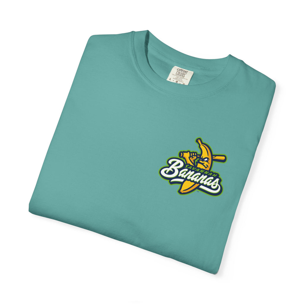 Savannah Bananas Baseball T-Shirt — Retro Banana Mascot Tee