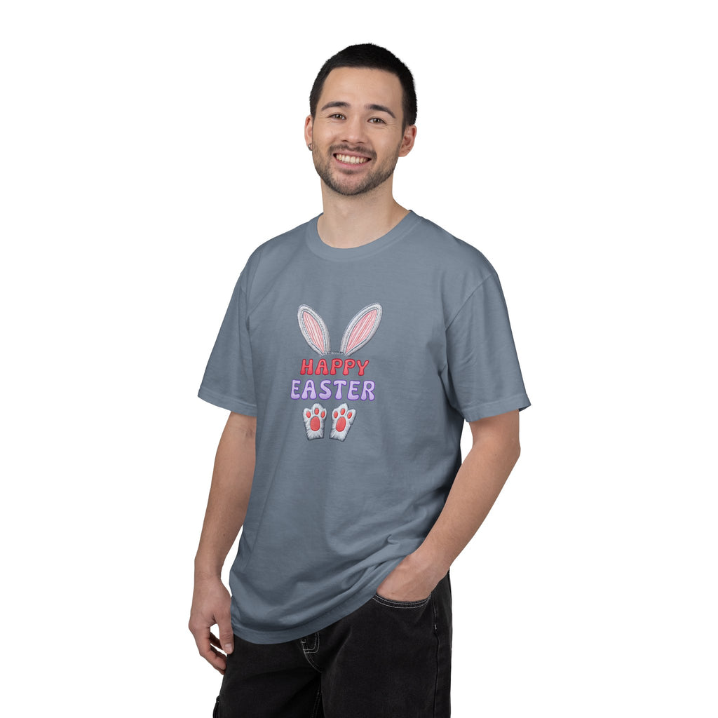 Happy Easter Bunny Ears T-Shirt — Cute Pastel Holiday Tee