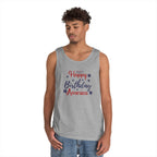 Patriotic "Happy Birthday America" Tank
