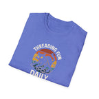 Surf Daily Graphic T-Shirt — Retro Sunset Wave Tee