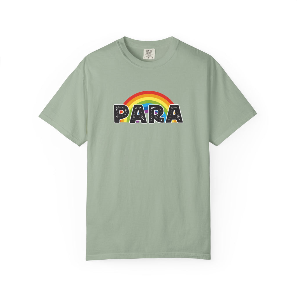 PARA Rainbow Graphic T-Shirt – Colorful Pride-Inspired Lettering