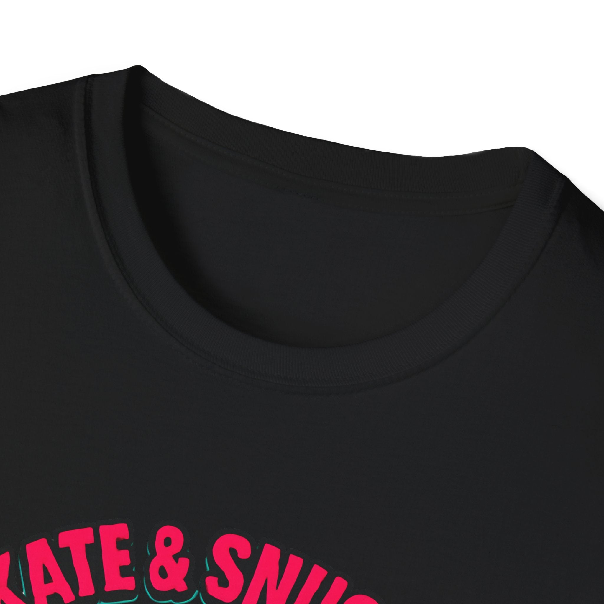 Skate & Snuggle French Bulldog T-Shirt — Cute Skateboard Dog Graphic Tee