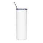 20oz Stainless Steel Tumbler — "Retired & Living My Best Life"