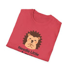 Hedgehog "Needle Little Love" T-Shirt — Cute Animal Graphic Tee