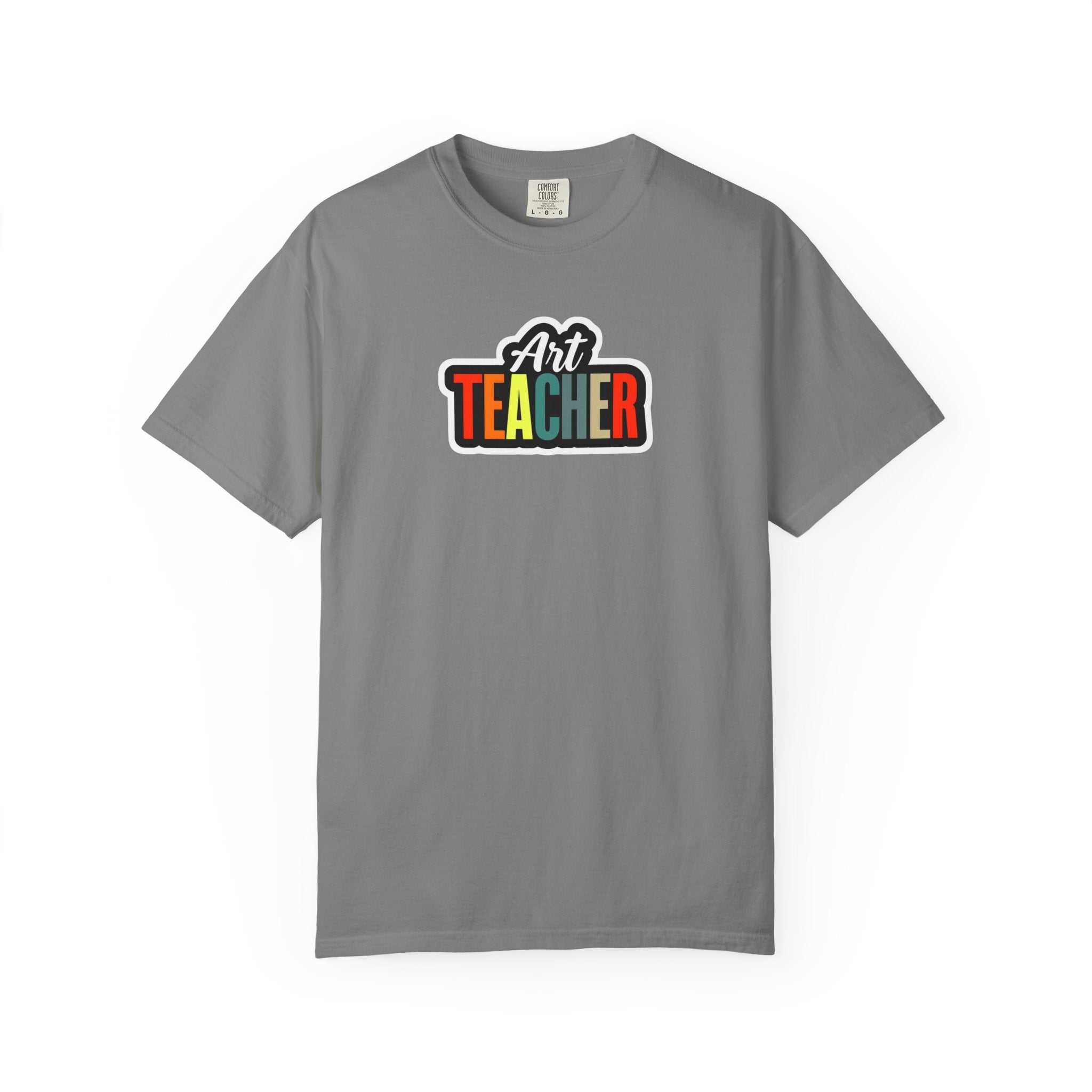 Art Teacher T‑Shirt — "Art is My Voice" Colorful Teacher Shirt