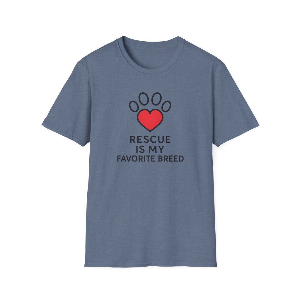 Rescue Is My Favorite Breed T-Shirt