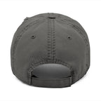 Distressed Embroidered OU Sooners Dad Hat — Vintage Oklahoma Baseball Cap