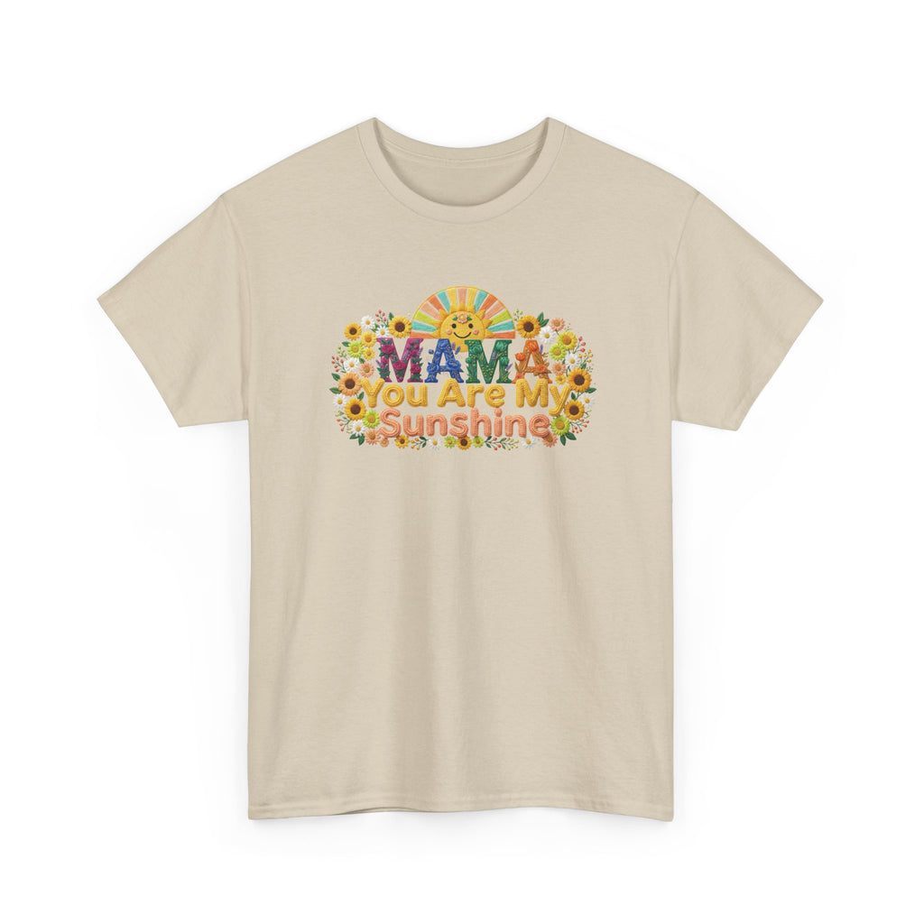 Mama You Are My Sunshine T-Shirt — Floral Retro Mother's Day Tee