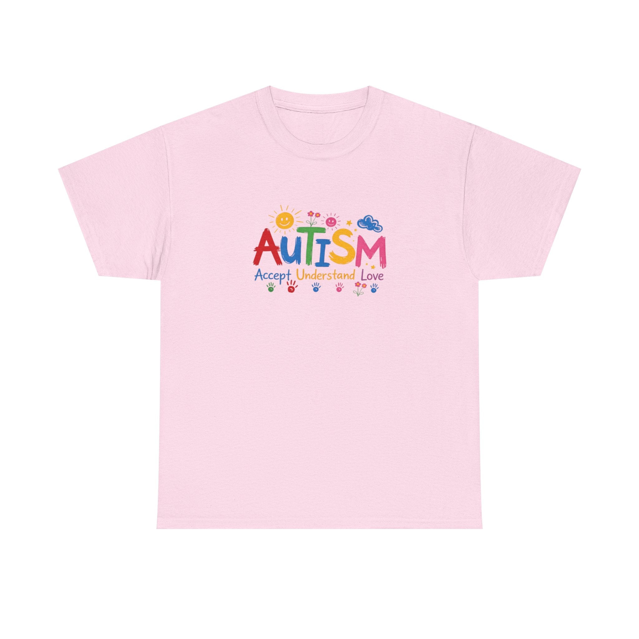 Autism Awareness T-Shirt - "Autism Accept Understand Love"