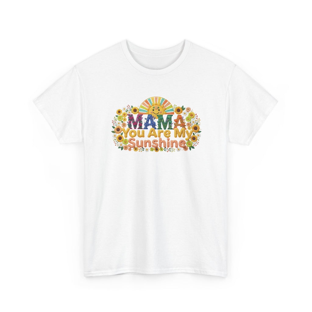 Mama You Are My Sunshine T-Shirt — Floral Retro Mother's Day Tee