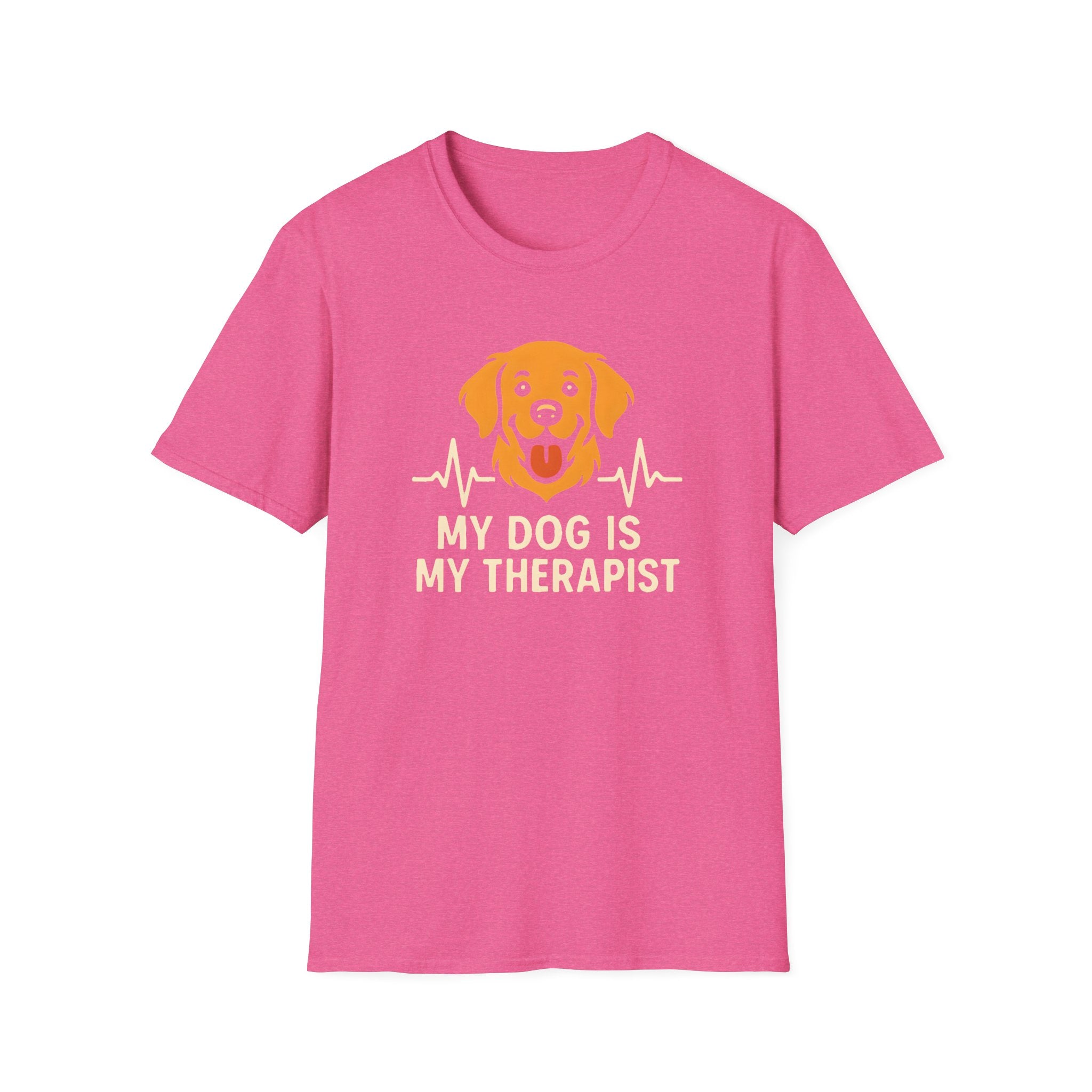 Dog Therapist T-Shirt — "My Dog Is My Therapist" Pet Lover Tee