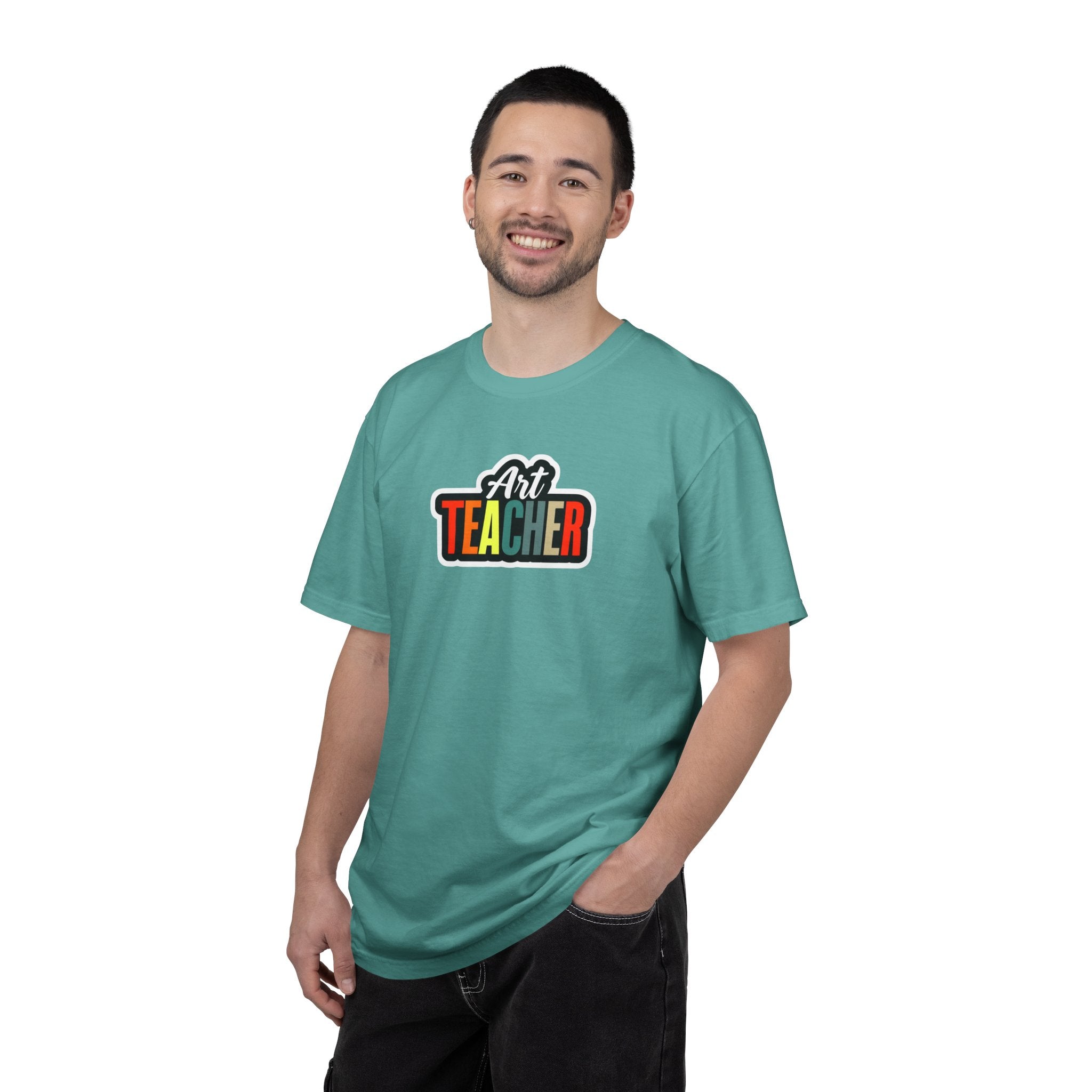 Art Teacher T‑Shirt — "Art is My Voice" Colorful Teacher Shirt