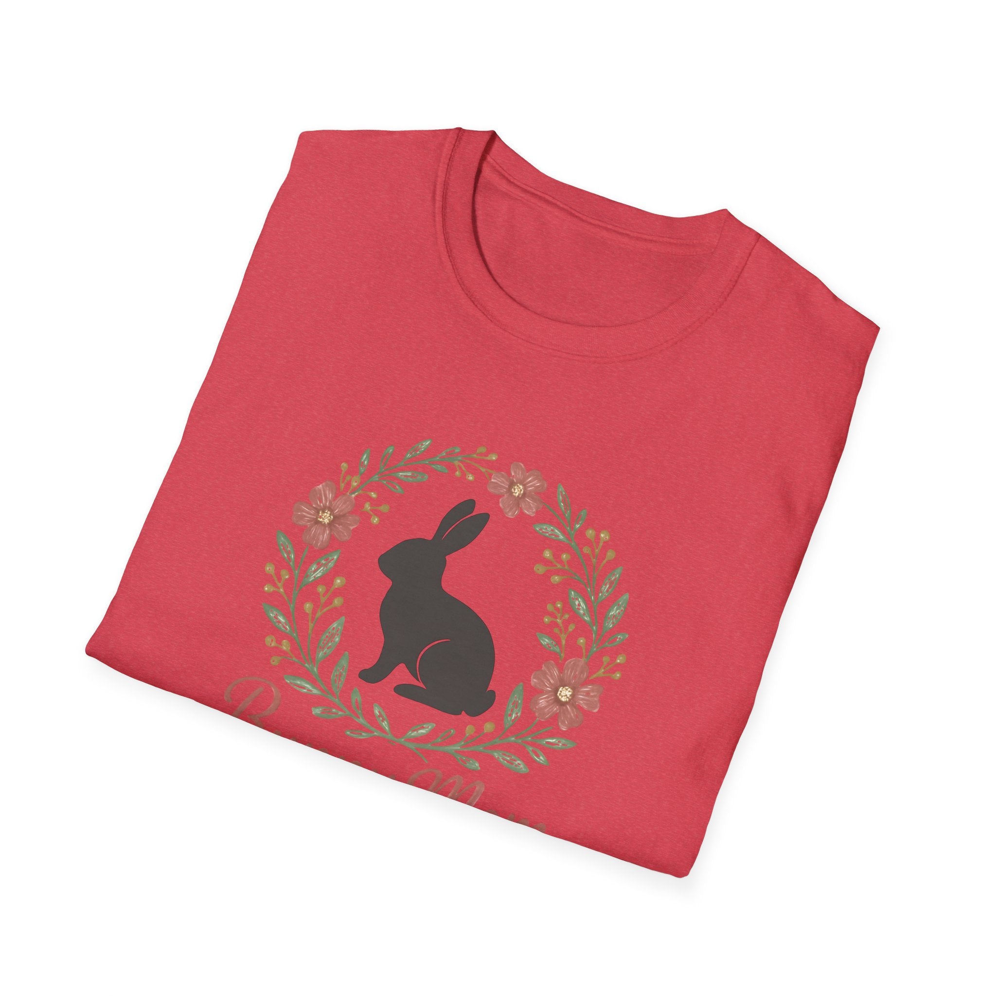Bunny Mom T-Shirt — Floral Rabbit Mother's Day Tee