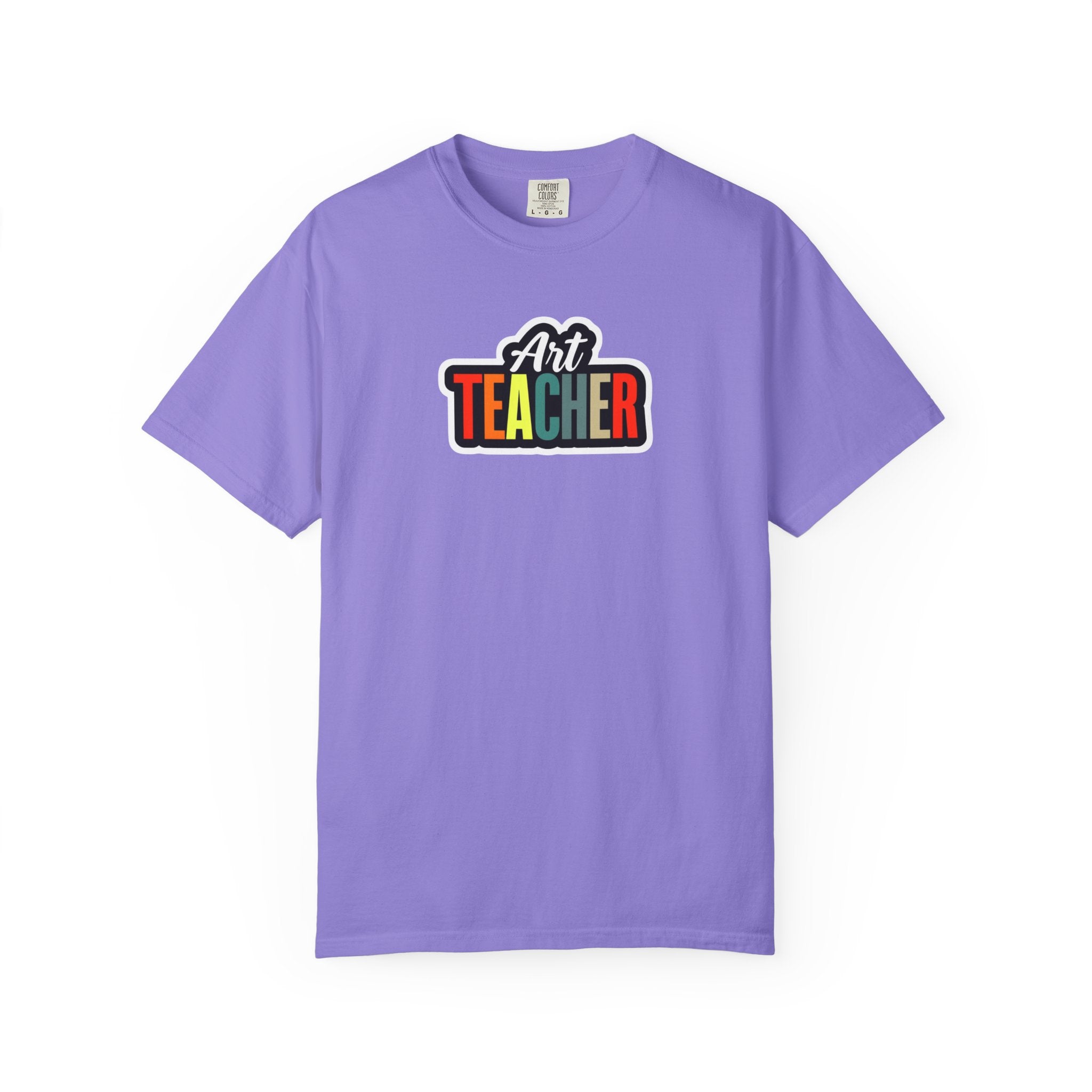 Art Teacher T‑Shirt — "Art is My Voice" Colorful Teacher Shirt