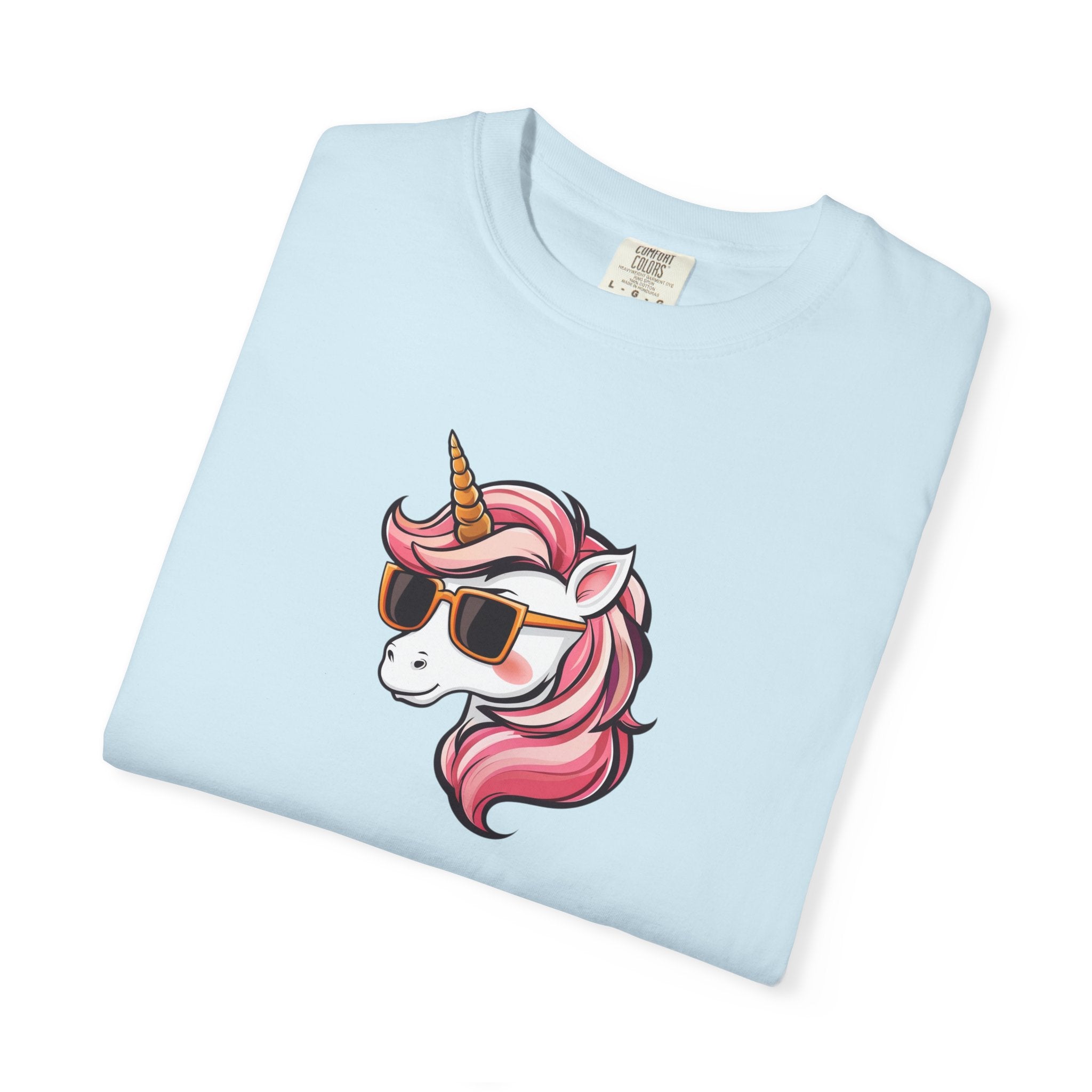 Cool Unicorn T-Shirt — Sunglasses Pink Unicorn Graphic Tee