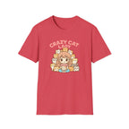 Crazy Cat Lady T-Shirt — Cute Anime Cat Mom Graphic Tee