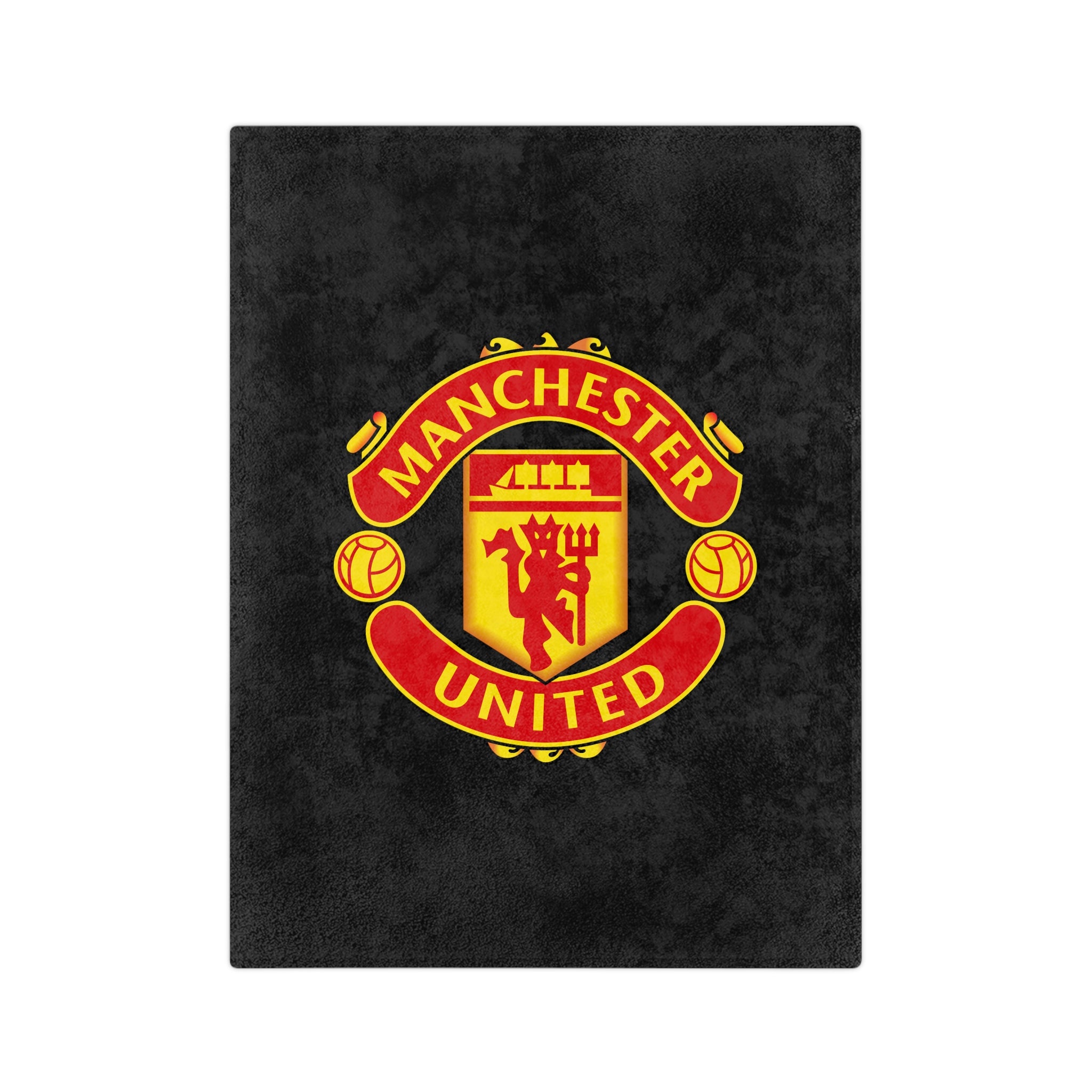 Manchester United Velveteen Microfiber Blanket —