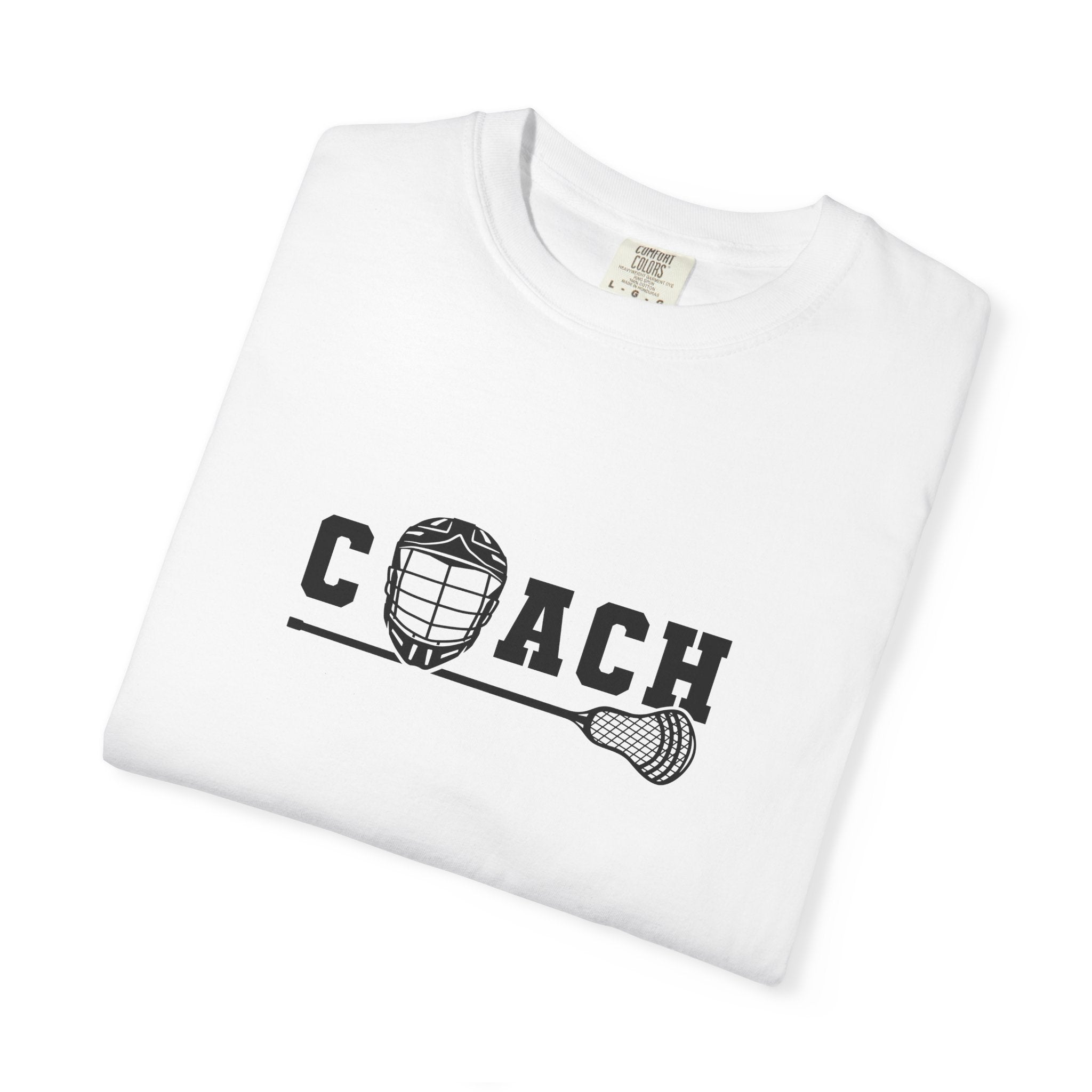 Coach Lacrosse Stick T-Shirt — Vintage Athletic Coach Tee