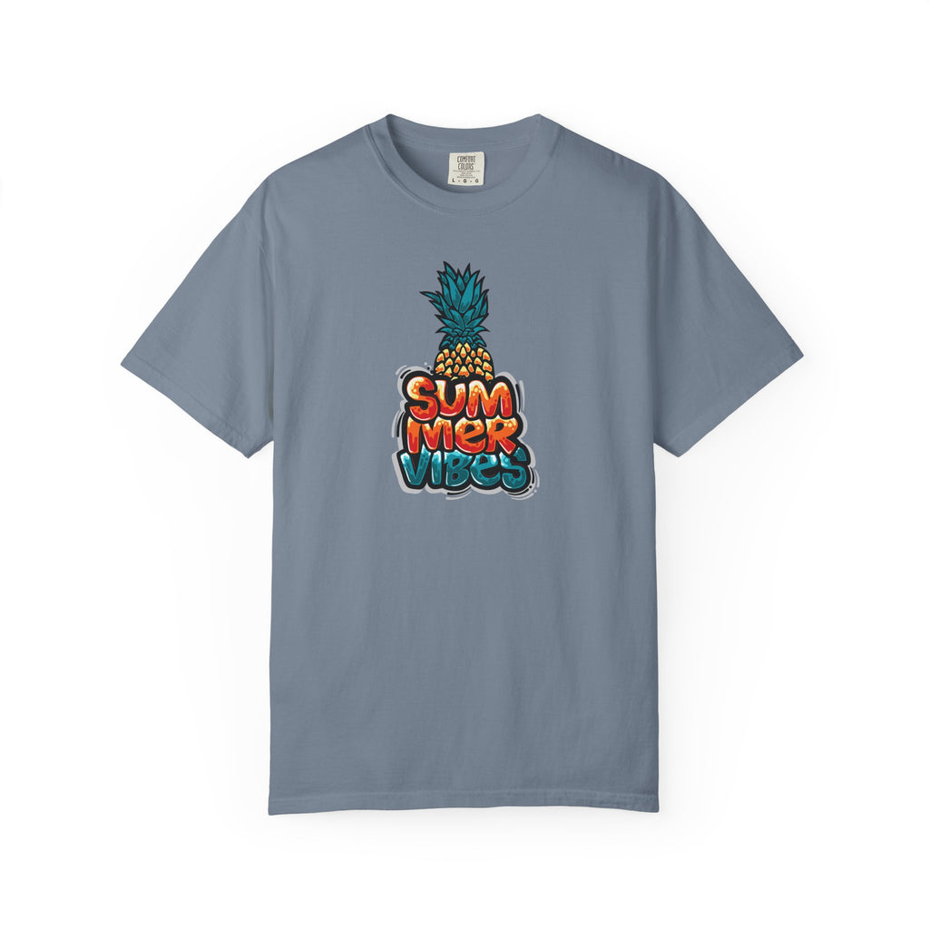 "Summer Vibes" Pineapple Graphic Tee