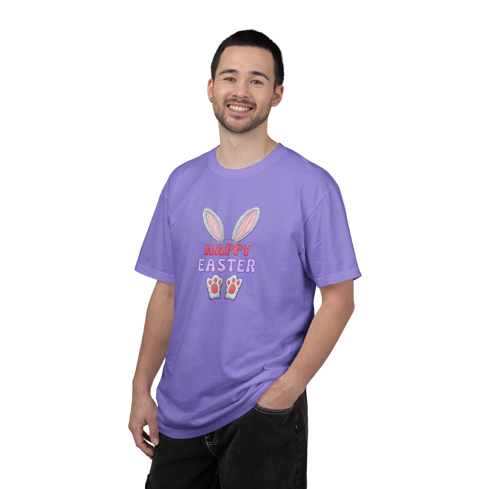 Happy Easter Bunny Ears T-Shirt — Cute Pastel Holiday Tee