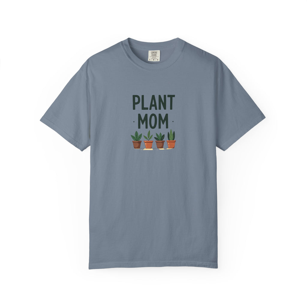Plant Mom T-Shirt — Cute Potted Plants Graphic Tee for Plant Lovers