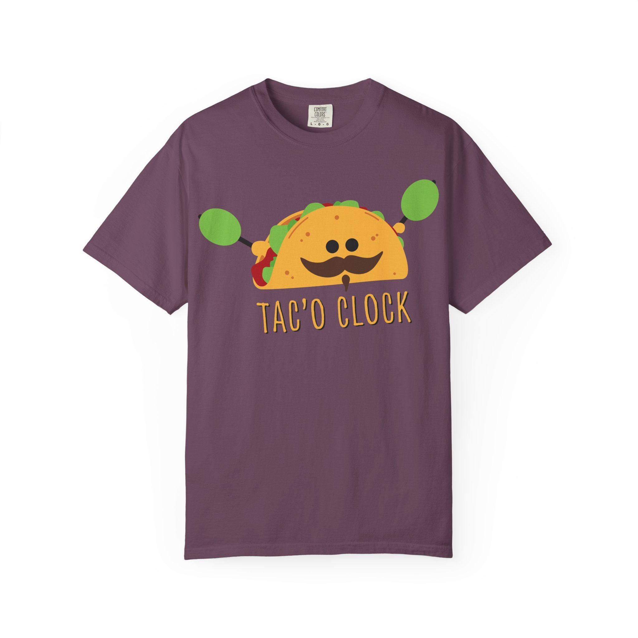 Taco O'Clock T-Shirt — Cute Taco Graphic Tee for Taco Lovers