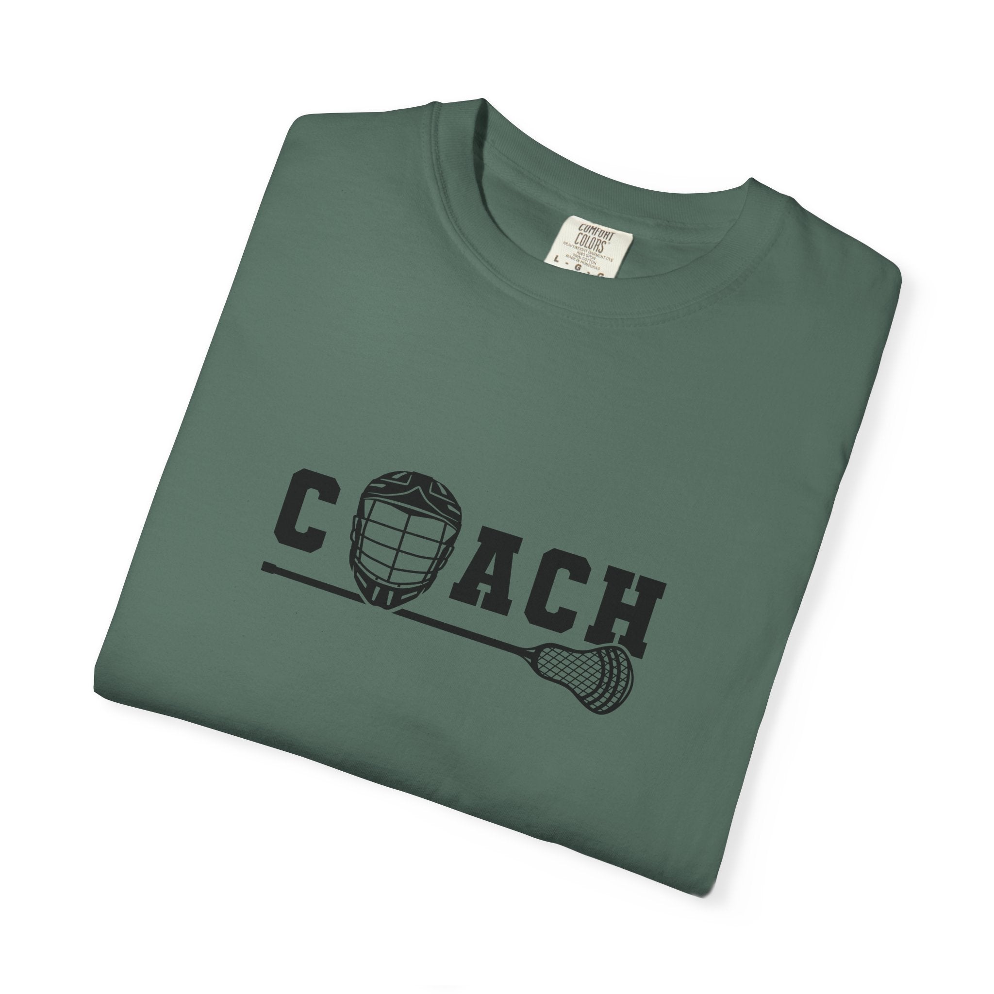Coach Lacrosse Stick T-Shirt — Vintage Athletic Coach Tee