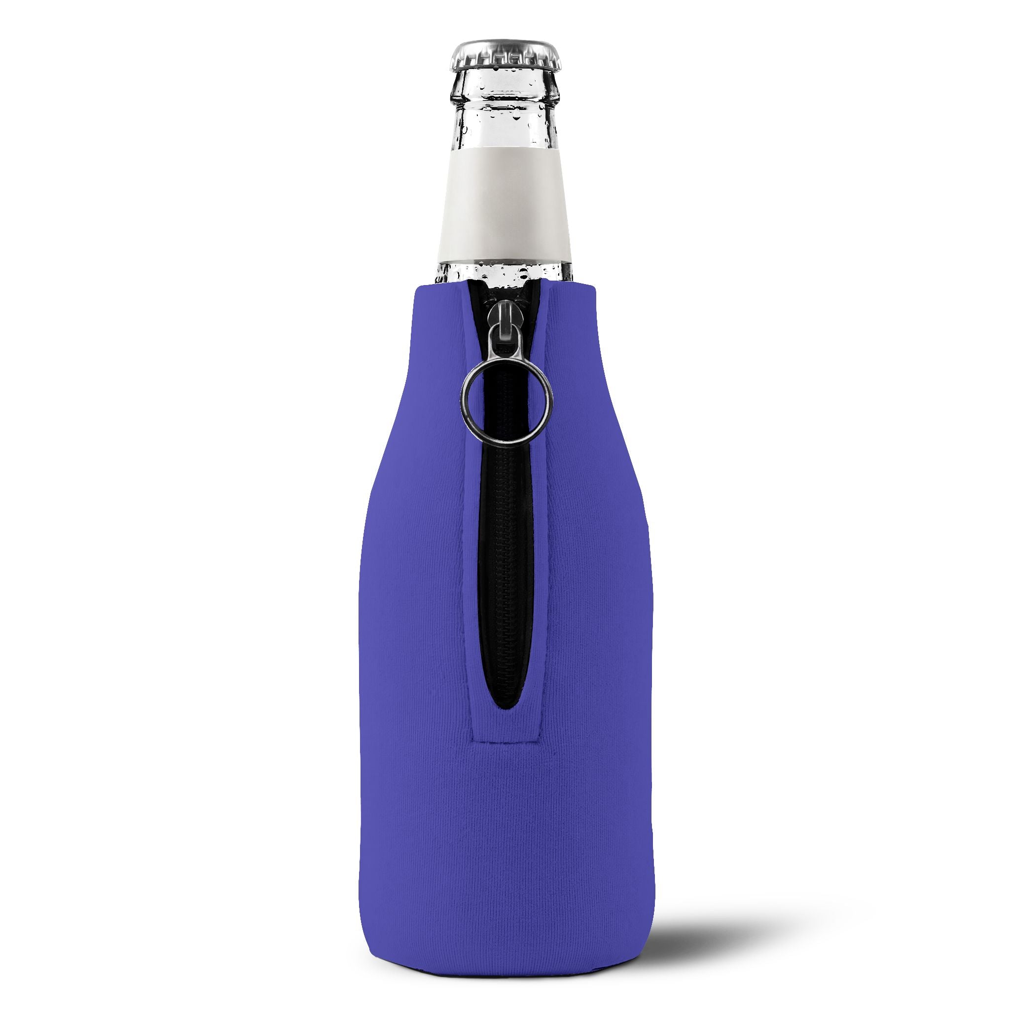 Bixby Spartans Insulated Zip Up Can Cooler