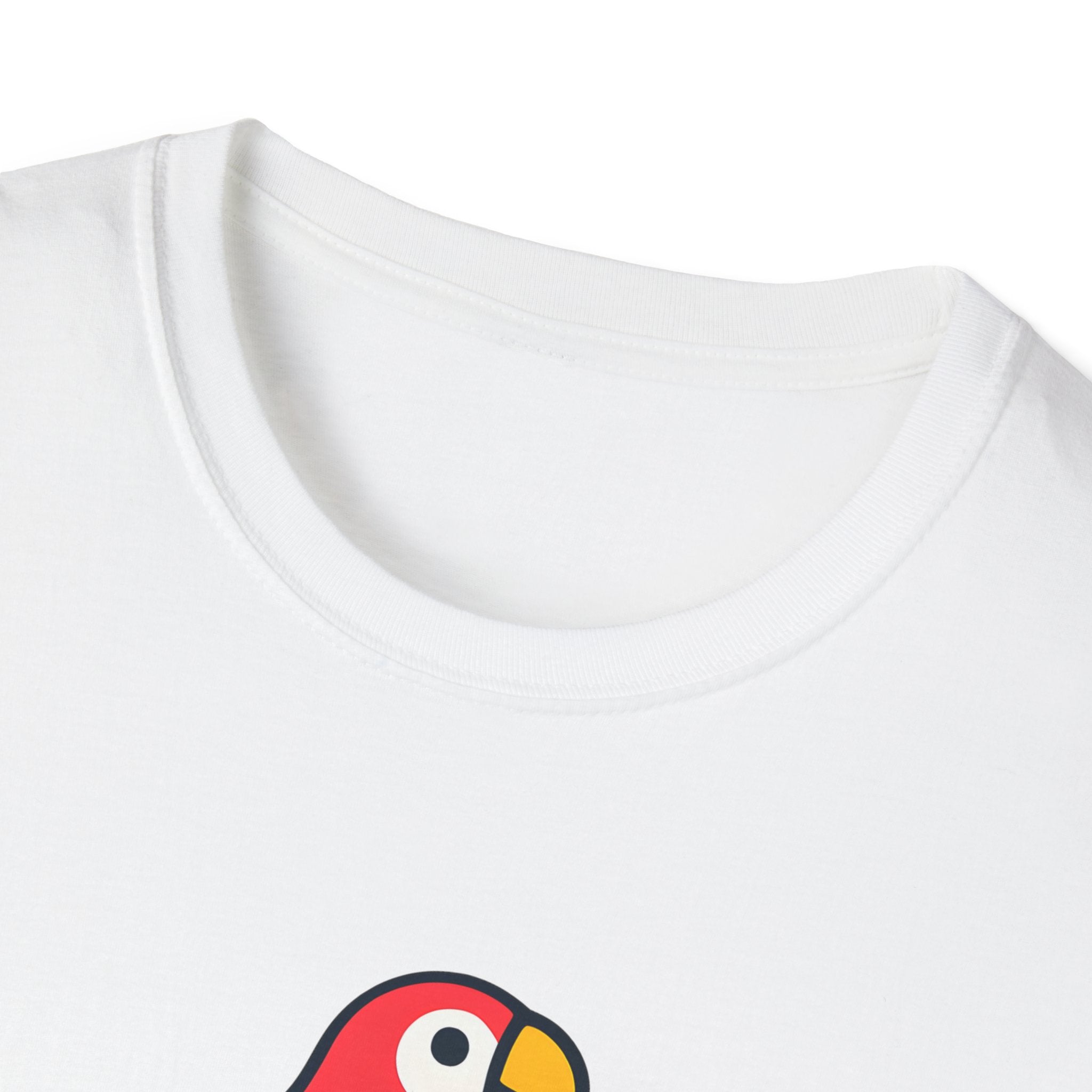 Winging It Parrot T-Shirt — Cute Skateboard Bird Graphic Tee