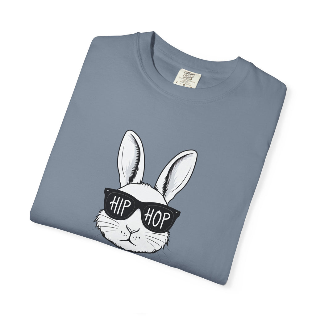 Hip Hop Bunny T-Shirt — Cute Rabbit with Sunglasses Graphic Tee