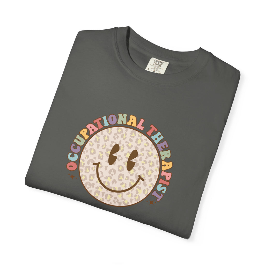 Smiley Occupational Therapist Graphic T-Shirt