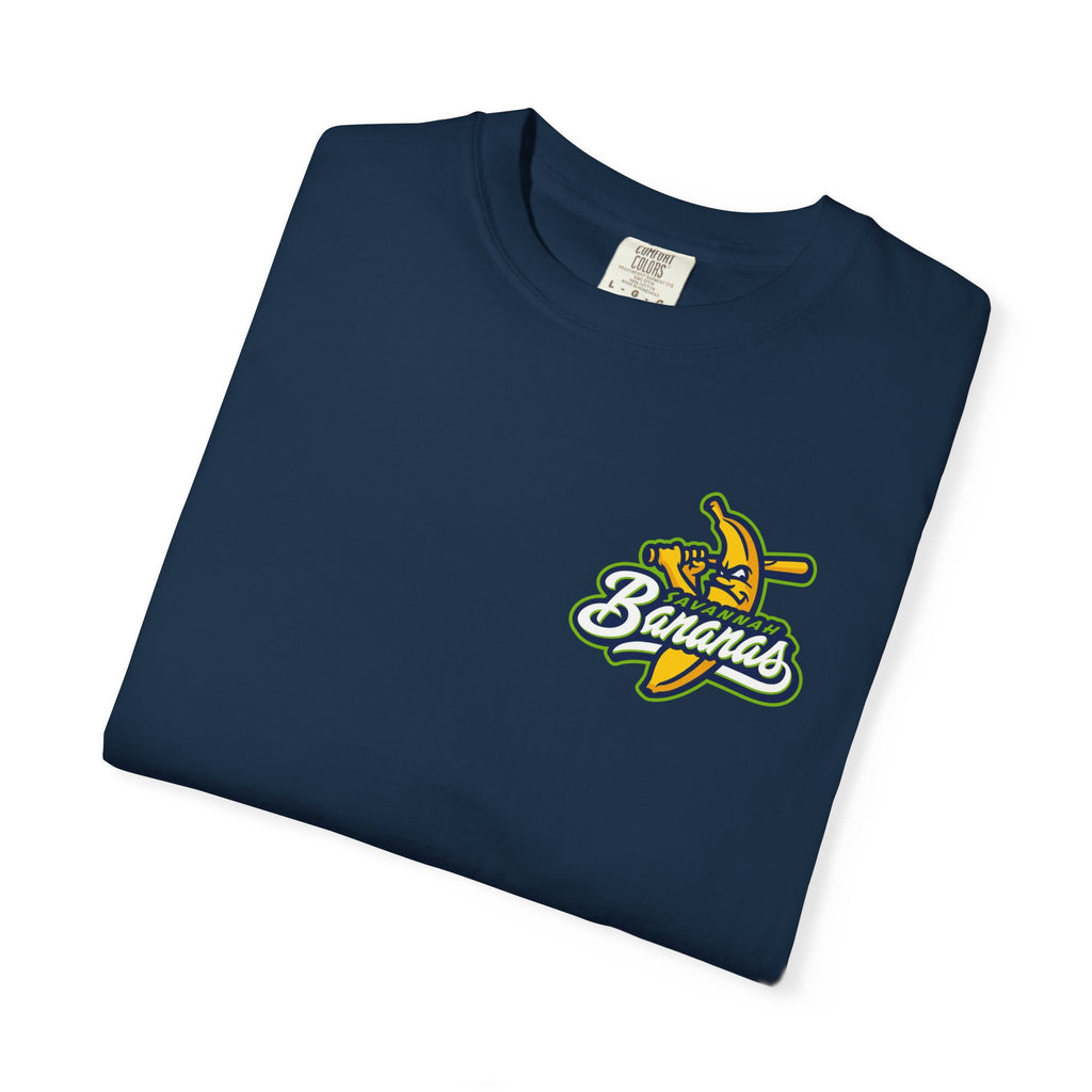 Savannah Bananas Baseball T-Shirt — Retro Banana Mascot Tee