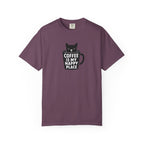 Coffee Is My Happy Place T-Shirt — Cat & Coffee Graphic Tee