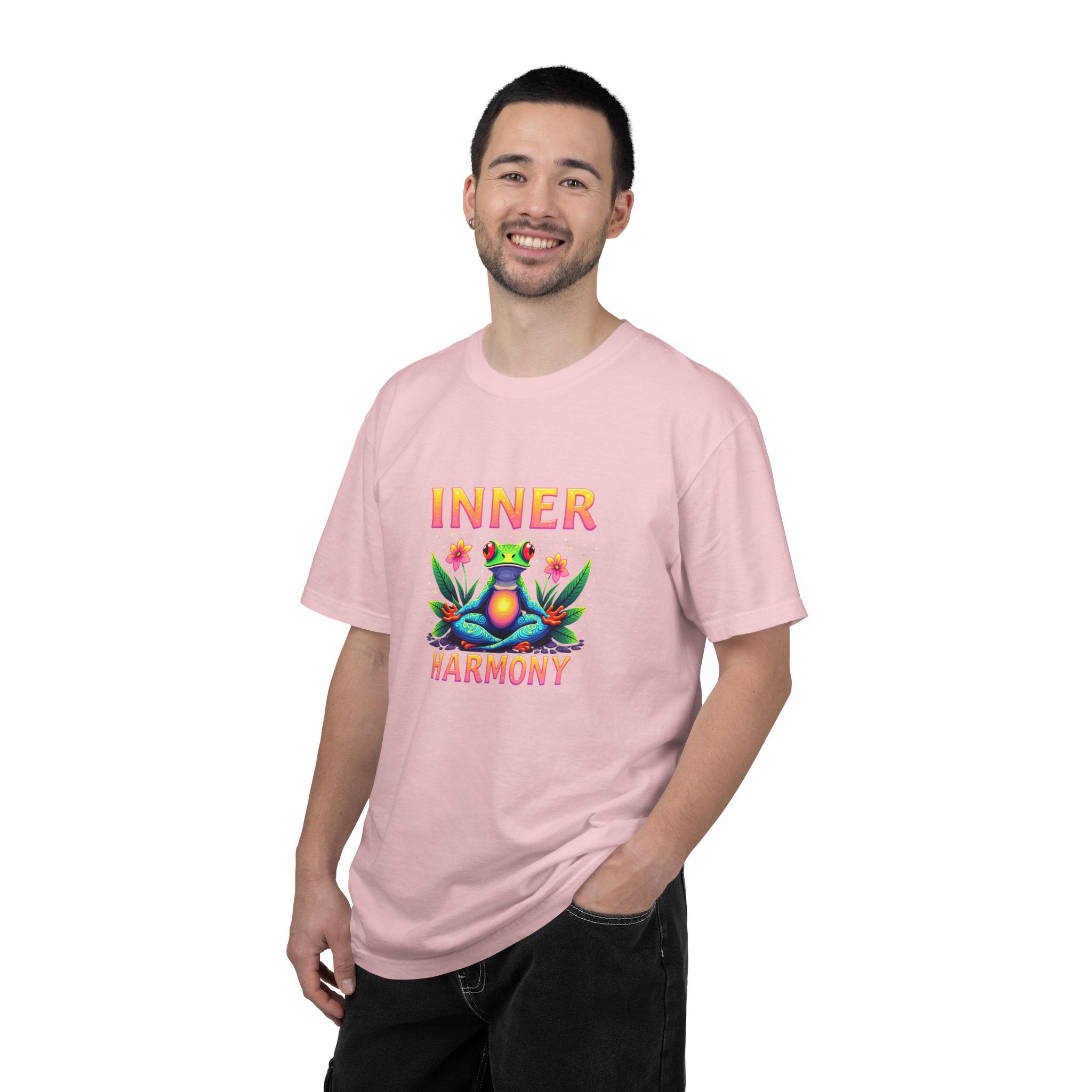 Inner Harmony Frog T-Shirt – Meditation Yoga Graphic Tee