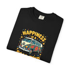 Road Trip T-Shirt — "Happiness Is A Road Trip" Vintage Camper Tee