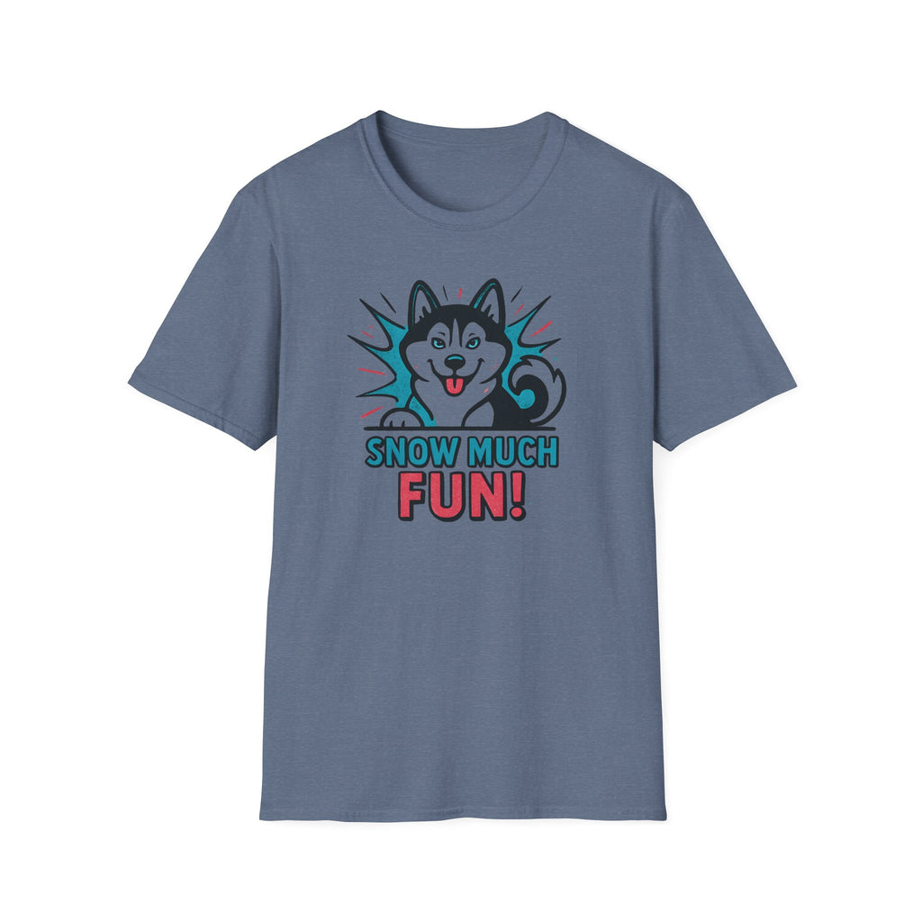 Husky 'Snow Much Fun!' T-Shirt