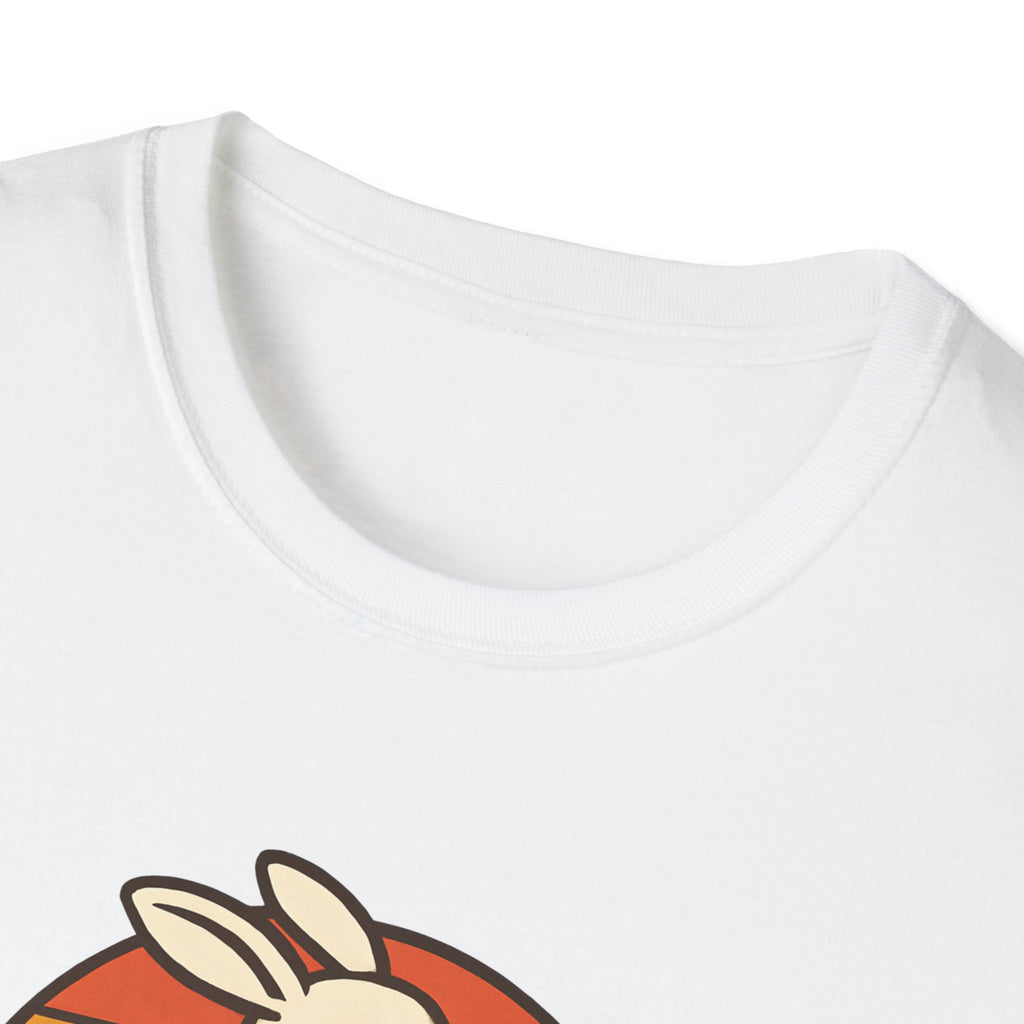 Hoppy Days Ahead T-Shirt — Retro Bunny Easter Tee