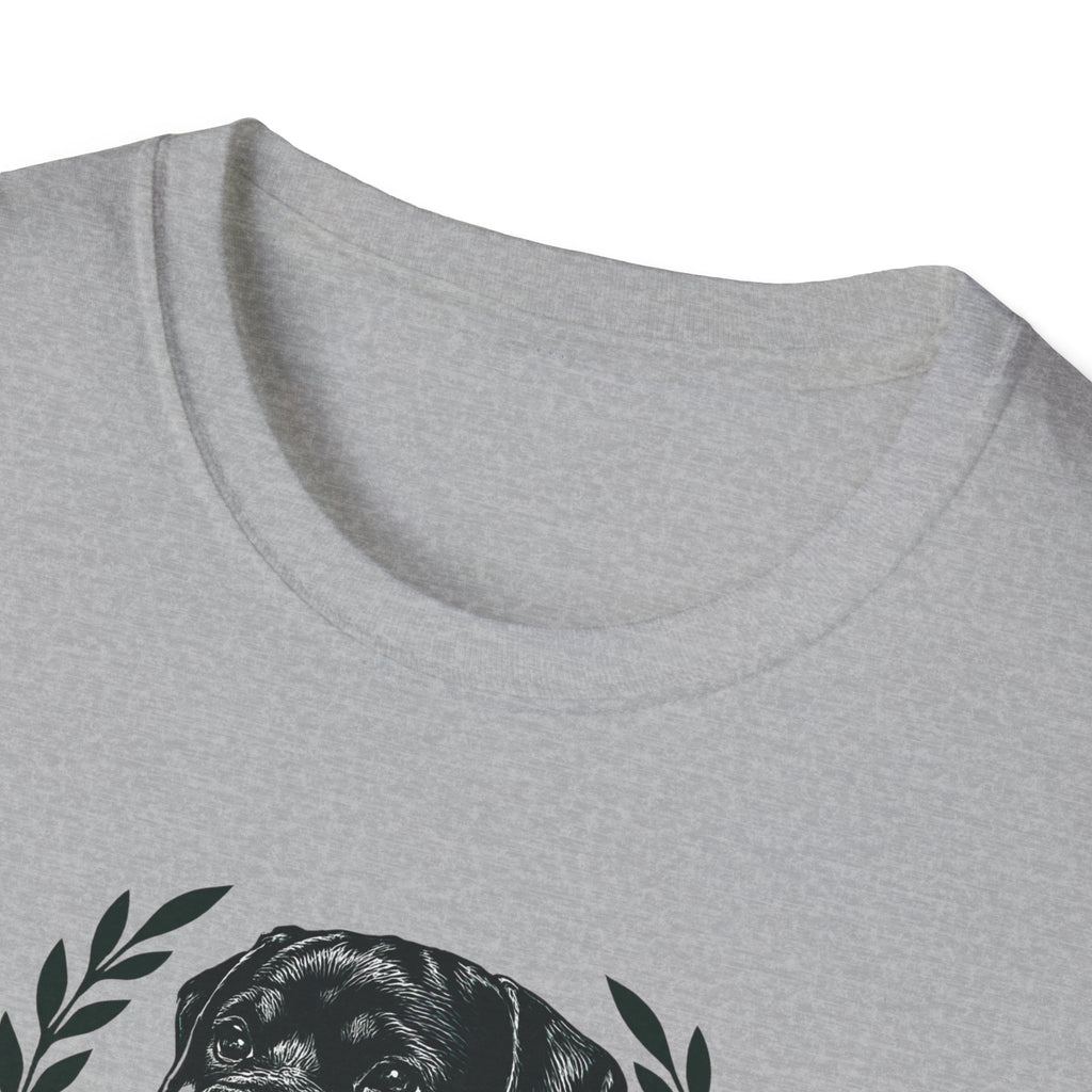 Rottweiler Dad T-Shirt — Dog Dad Tee with Rottweiler Portrait