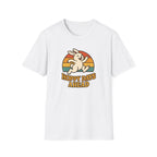 Hoppy Days Ahead T-Shirt — Retro Bunny Easter Tee